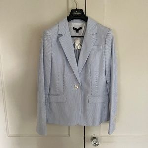 Brooks Brothers Stretch Cotton Seersucker Jacket